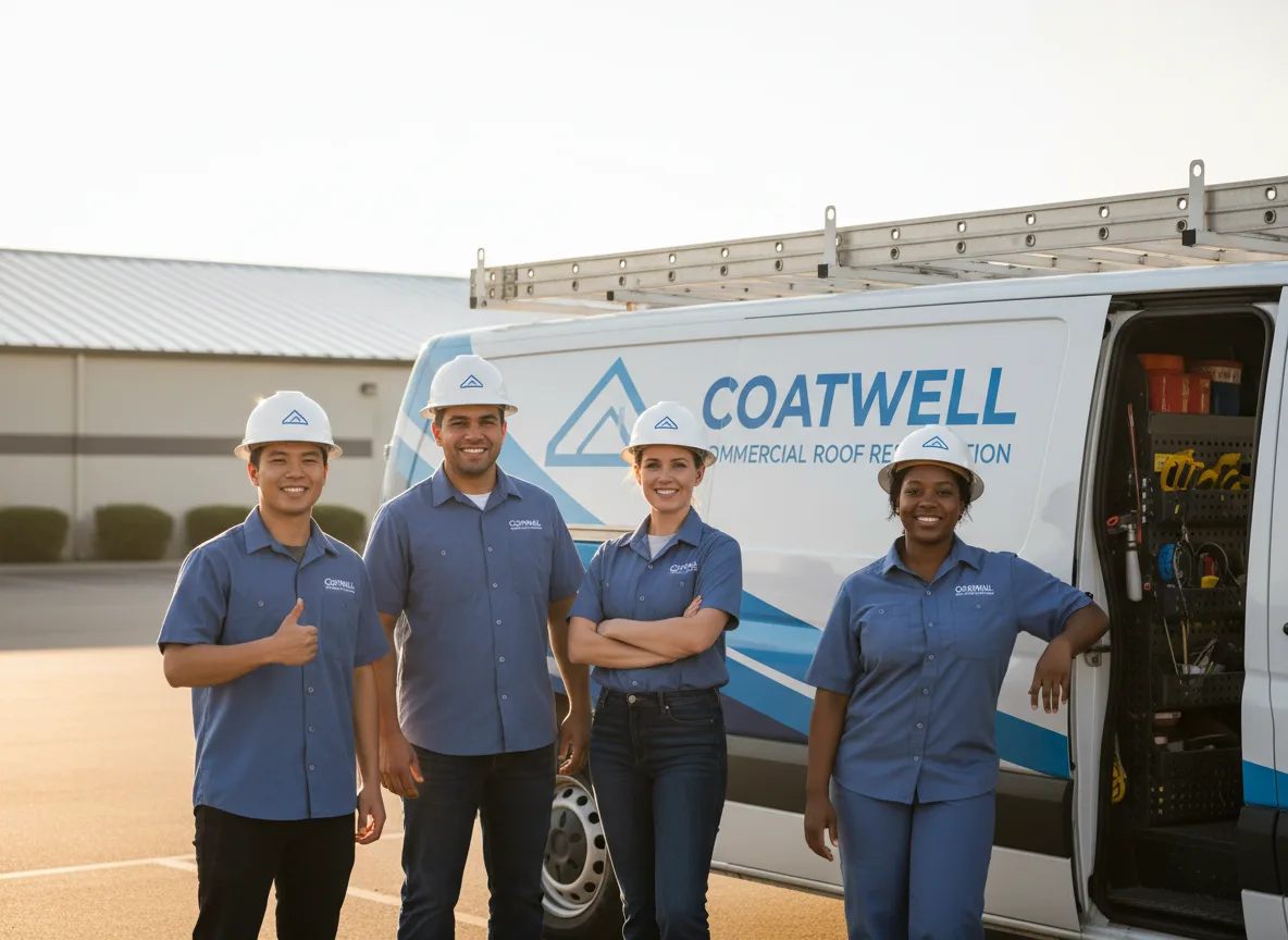 Commercial roof coating company in Danvers, IL